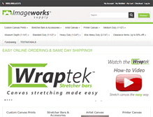 Tablet Screenshot of imageworkssupply.com